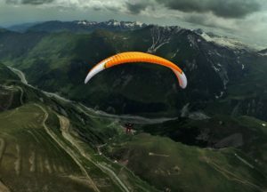 paragliding in gudaurigeorgia with SkyAtlantida Team